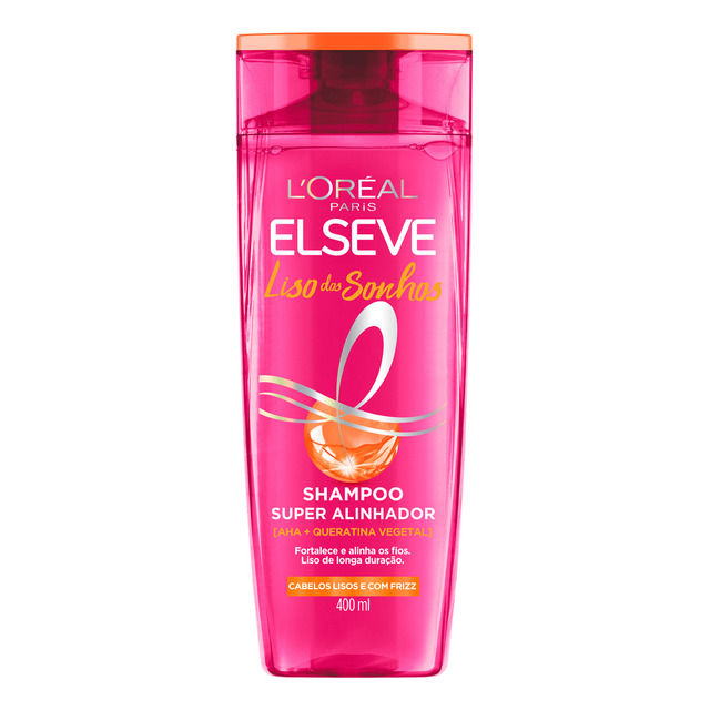 Shampoo L'oréal Paris Elseve Liso Dos Sonhos 400ml Shampoo L'oréal Paris Elseve Liso Dos Sonhos 400ml