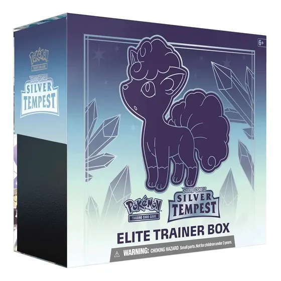 Pokemon Elite Trainer Box Silver Tempest Tcg Inglés