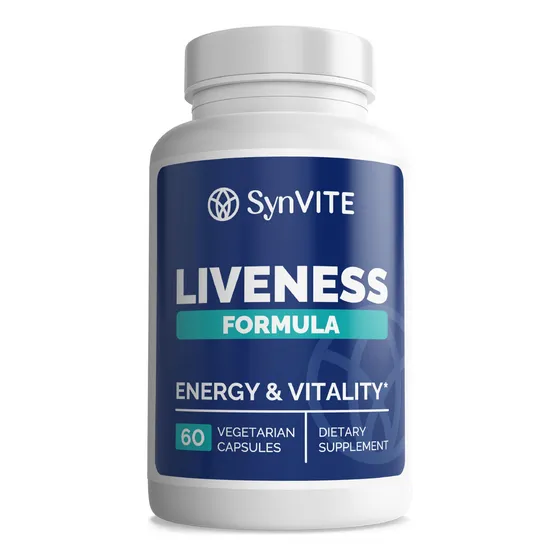 Synvite Fórmula Liveness Suplemento 60 Cápsulas