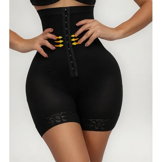 Panty Short Calzón Faja Colombiana Postparto Moldea Cirugía