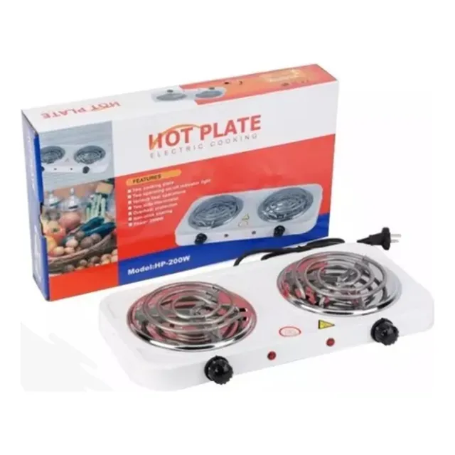 Cocina Electrica 2 Hornilla Portátil Hot Plate Caracas