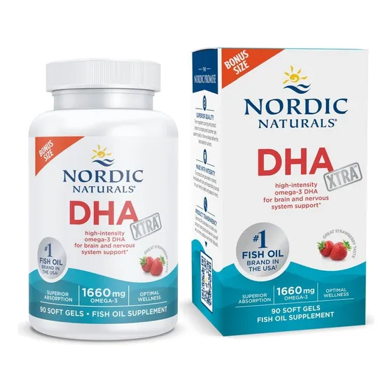 Suplemento Nordic Naturals Dha Xtra 1660 Mg De Omega-3 90% S