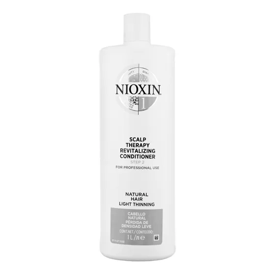 Nioxin-1 Acondicionador Densificador Para Cabello Natural Lt
