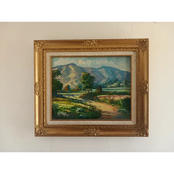 Cuadro Del Paisaje Del Cerro El Avila Caracas
