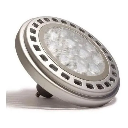 Ar111 Led Gu10 240v 15w 1300lm 6000k Aluminio Dimerizable X1