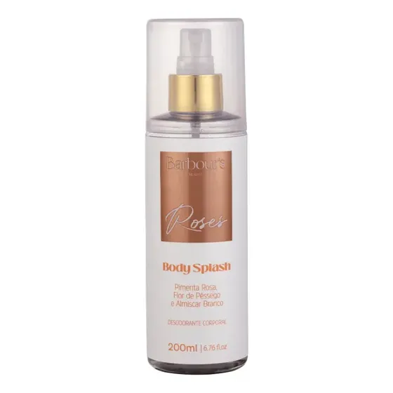 Barbour's Beauty - Body Splash Feminino Roses 200ml