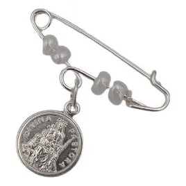Imperdible De Plata 925 Para Bebé
