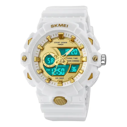 Reloj Deportivo Militar Analógico-digital Impermeable Para H