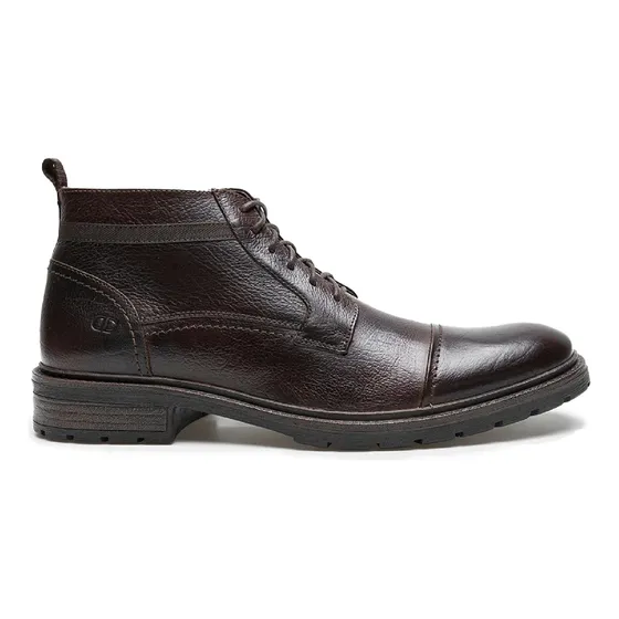 Bota Masculina Coturno Democrata Inverno Elegante Cano Curto