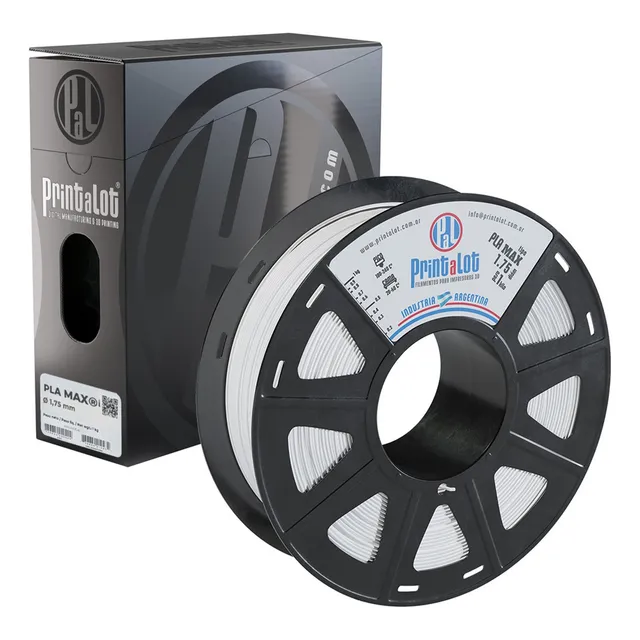 Filamento Para Impresoras 3d Pla Max :: Printalot Color Blanco