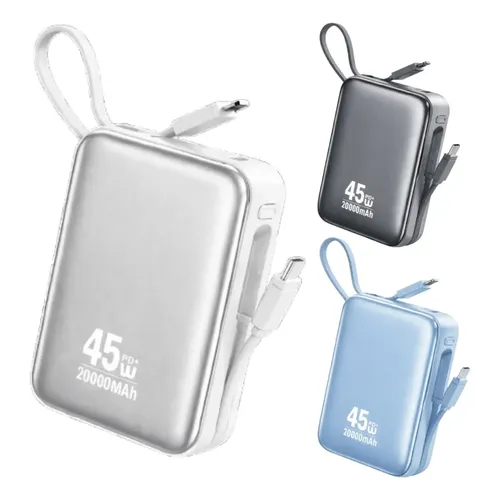 Carregador Portátil Power Bank Anker 25000mAh 165W Cor Preto Carga
