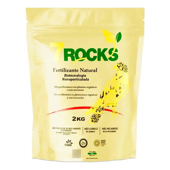 Cavalcante 7rocks Fertilizante Orgânico Micronizado 2kg