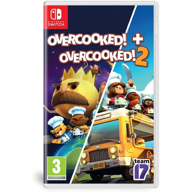 Overcooked! + Overcooked! 2 - Nintendo Switch - Sniper