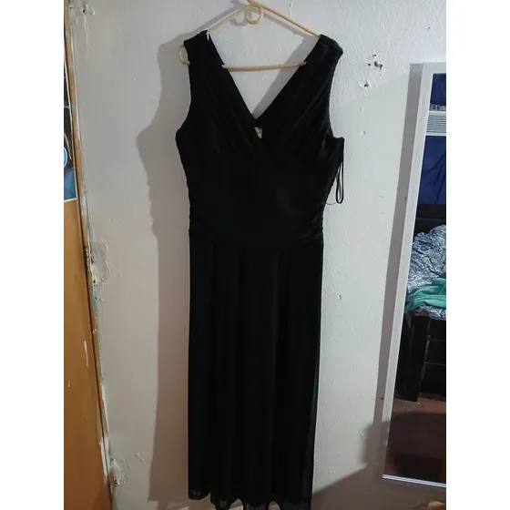 Vestido Negro Talla Xxx Fanny Fasion