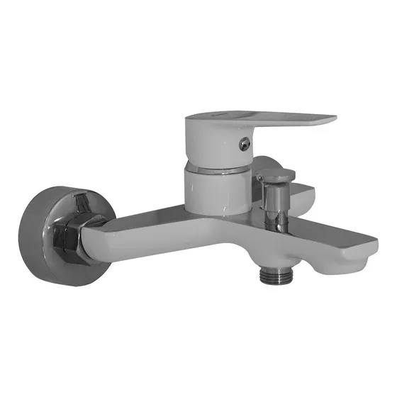 Monomando Tina Ducha Duo Bianco Mctdob Fas Jravera Color Blanco