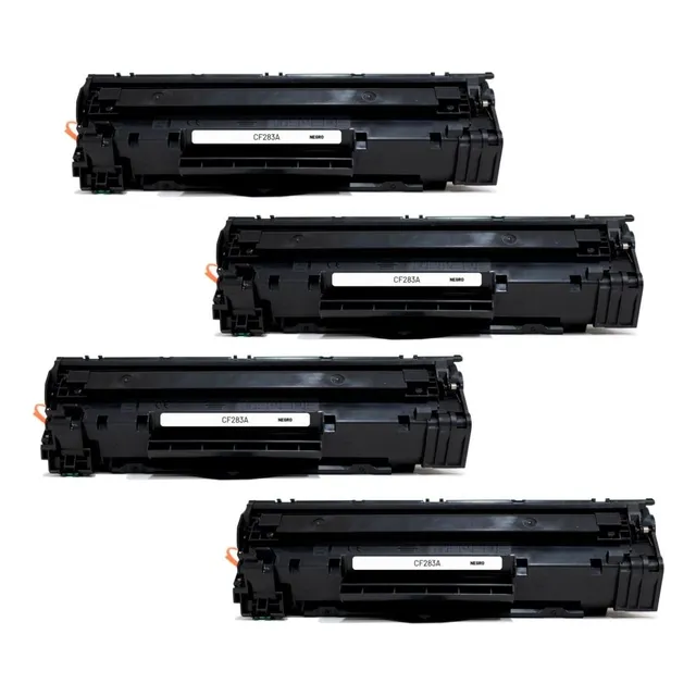 Toner Cf283a 83a Compatible Hp Mfp M125 127 201 225 4 Pack