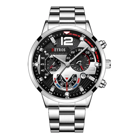 Reloj De Negocios De Lujo Para Hombre, Reloj De Cuarzo