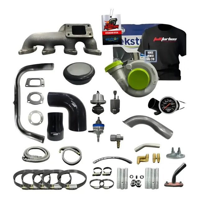 Kit Turbo GM Astra/Vectra 8V com turbina Ekstron APL 240 (42x48)