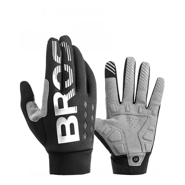 Guantes Largos Para Ciclismo Mtb Bmx Ruta De Letras Rockbros