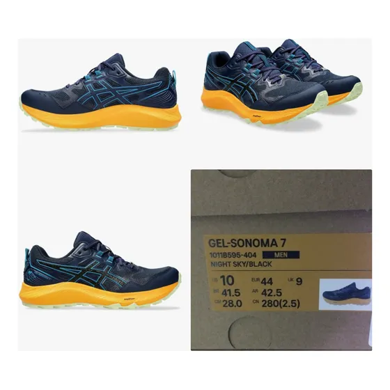 Zapatos Trail-running Asics Gel Sonoma 7. Nuevos