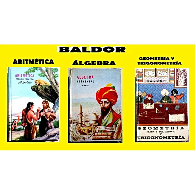 Álgebra + Aritmética + Geometría Y Trigonometría - Baldor
