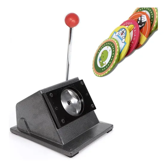 Cortador Manual Botones Circulares Troquelado Botones 5.5cm