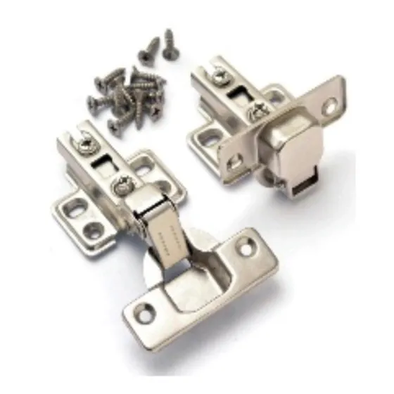 Bisagras Semi Curvas Con Freno Incluye Tornillos