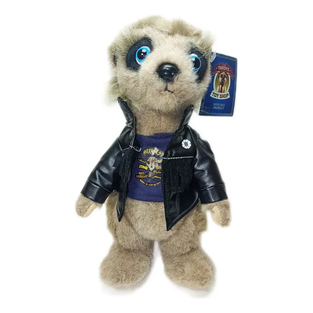 Suricata Peluche Vassily Rockero Importado 28 Cms