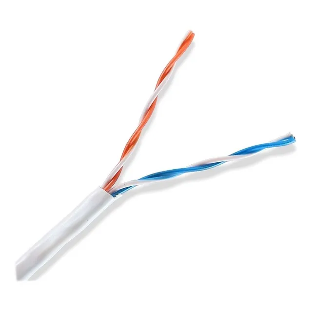 Bobina De Cable 305 Metros Utp 100% Cobre Cate5 Color Blanco