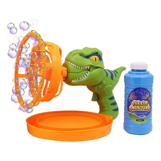 Pistola Burbujero Lanza Burbujas Dinosaurio Infantil Niños ®