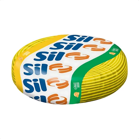 Fio 2 5mm Flexivel Rolo De Fio Elétrico Com 100 Metros - Sil