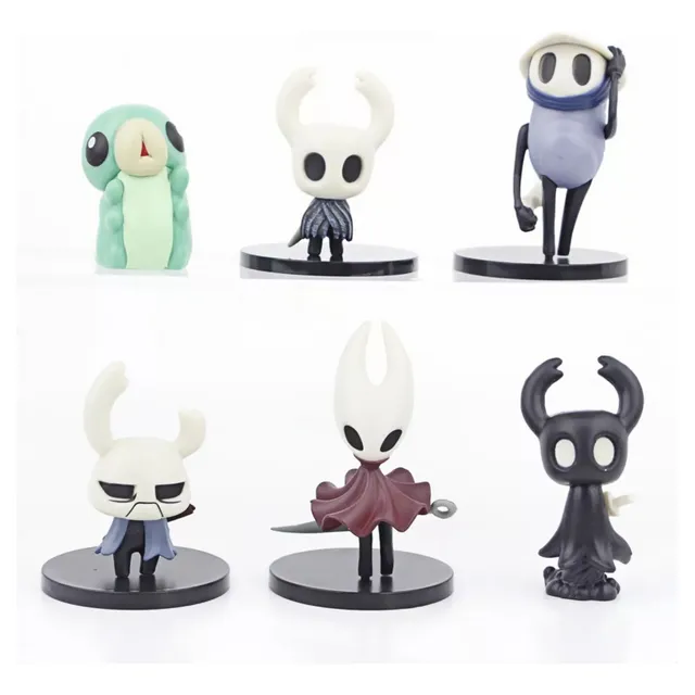 Juguetes De Hollow Knight, 6 Figuras Coleccionables