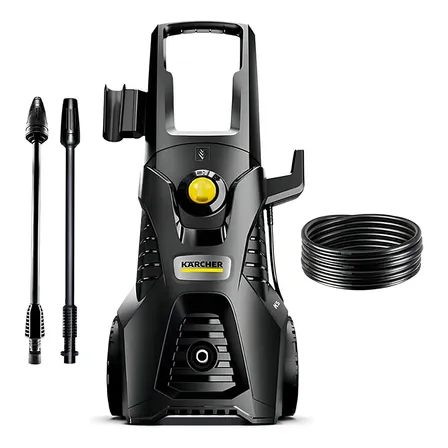 Lavadora De Alta Pressão Kärcher K5 Motor A Indução 2.100 Psi/libras 360 L/h 1.900 W Com Lança Turbo E Lança Leque 220v Preto 60 Hz