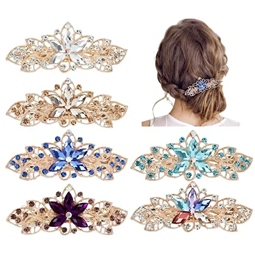 6 Pack Fantasía Delicada Joyas Joyas Rhinestone Ydvly
