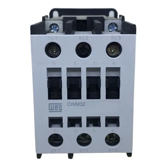 Contator Tripolar Weg 32a 24v Cwm32 Original Com Nota Fiscal