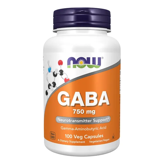 Suplemento Gaba (ácido Gamma-aminobutírico) 750 Mg 100 Cap