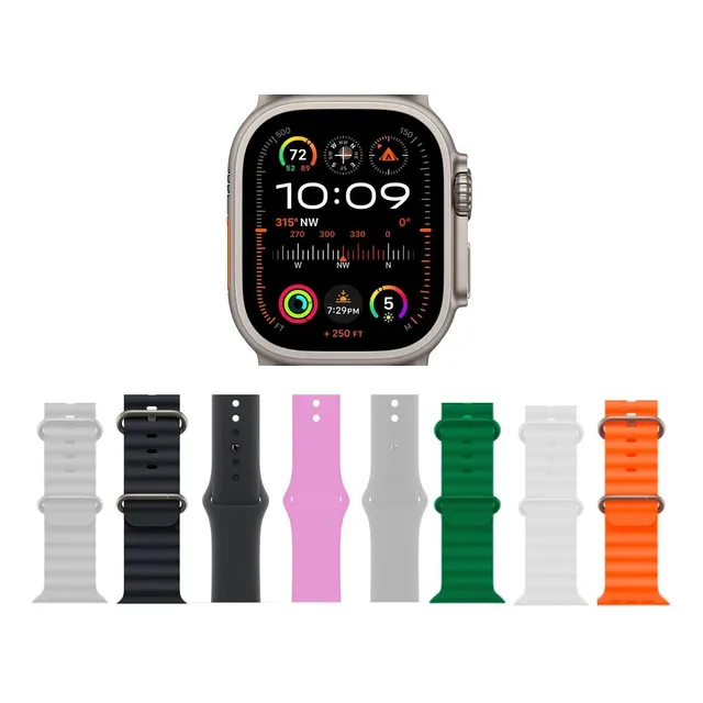 Reloj Inteligente Smartwatch Ultra 7 En 1 Straps
