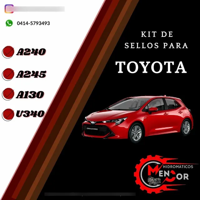 Kit De Sello Para Cajas: A240, A245, A130 Y U340