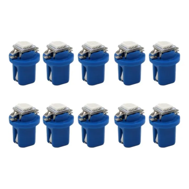 Pack 10 Ampolletas Led T5 5050 B8.5d B8.5 12v Autos