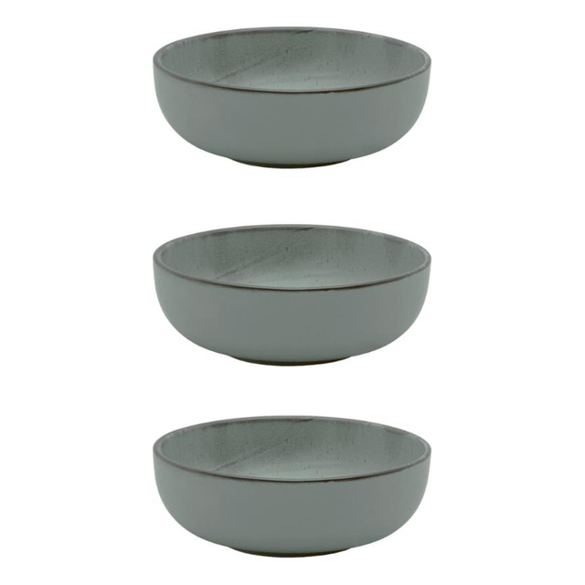 Jogo De 3 Tigelas 600ml Oxford Flat Pacífico Jogo De 3 Tigelas 600ml Oxford Flat Pacífico