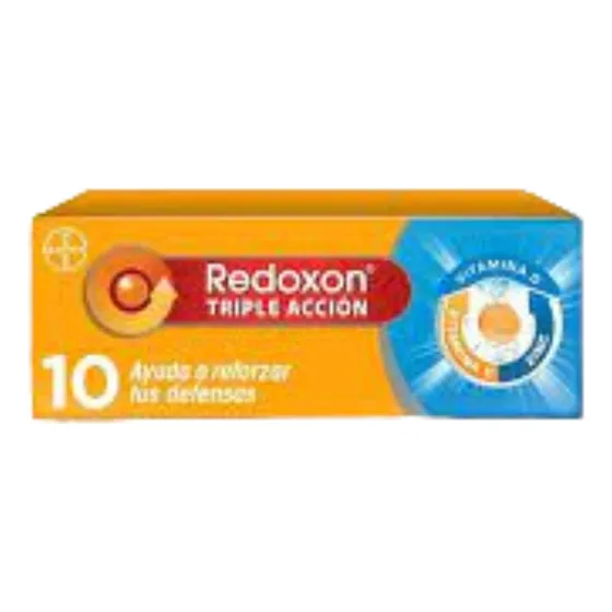 Suplemento Vitamínico Triple Acción Efervescente Redoxon