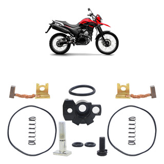 Kit Suporte Escovas Xtz 250 Lander Abs 2020 A 2023 Completo Kit Suporte Escovas Xtz 250 Lander Abs 2020 A 2023 Completo