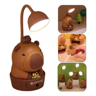 Lámpara De Mesa Recargable Led Capibara Lámpara De Sobremesa Lámpara De Mesa Recargable Led Capibara Lámpara De Sobremesa