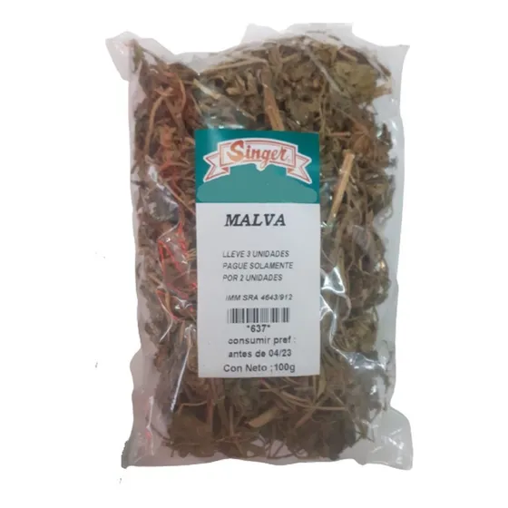 Malva 100gr. Lleve 3 Pague 2.
