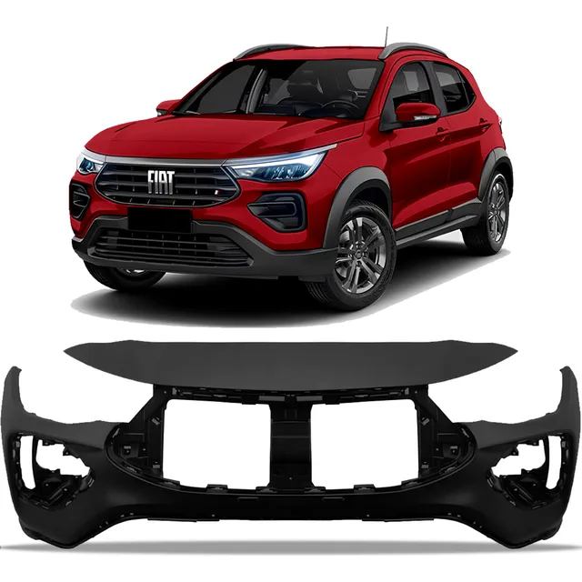 Para-choque Dianteiro Pulse 2021 A 2024 Preto Liso