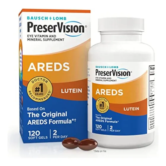 Preservision Areds Vitaminas Y Minerales Para Los Ojos