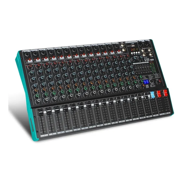 Xtuga Ts15 Mezcladora Tarjeta Audio Effects 15 Canales Mixer