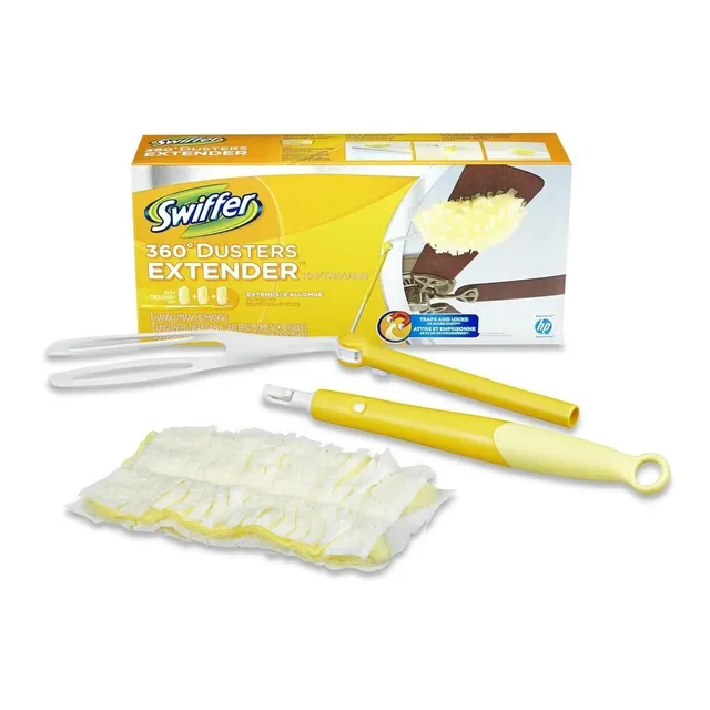 Kit Plumero Manual Swiffer 360 Con Mango Extensible Oficinas