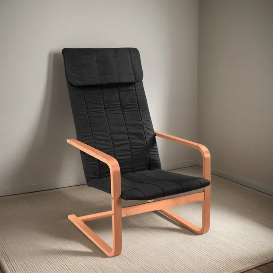 Sillon Flex - Silla Tapizada - Sillones En Color Negro
