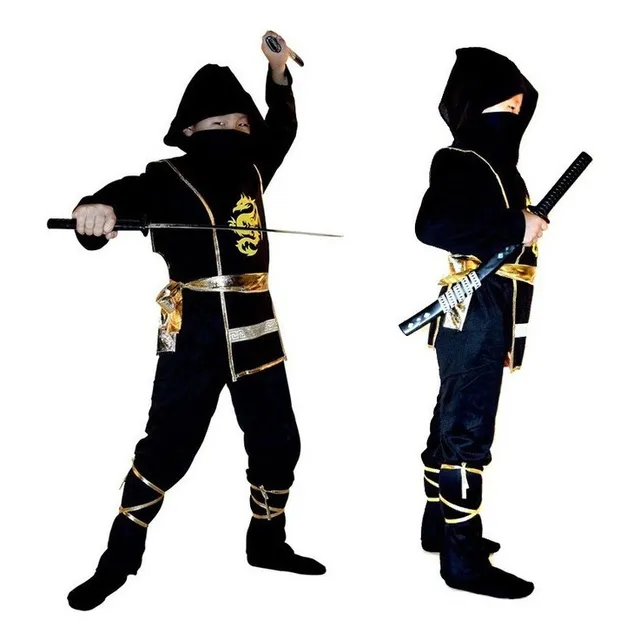 Disfraz De Niño Ninja Samurai Halloween Navidad